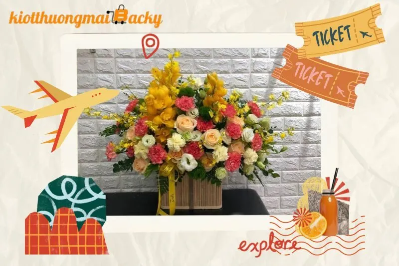Mách bạn 8 shop hoa giả Bắc Ninh đẹp